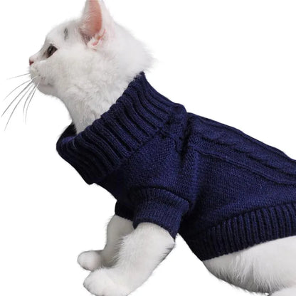 Warm Pet Sweater Coat