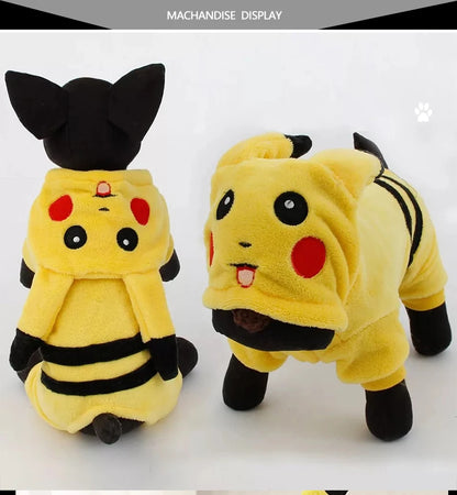 Pikachu Cat Dog Hoodie & Pajamas