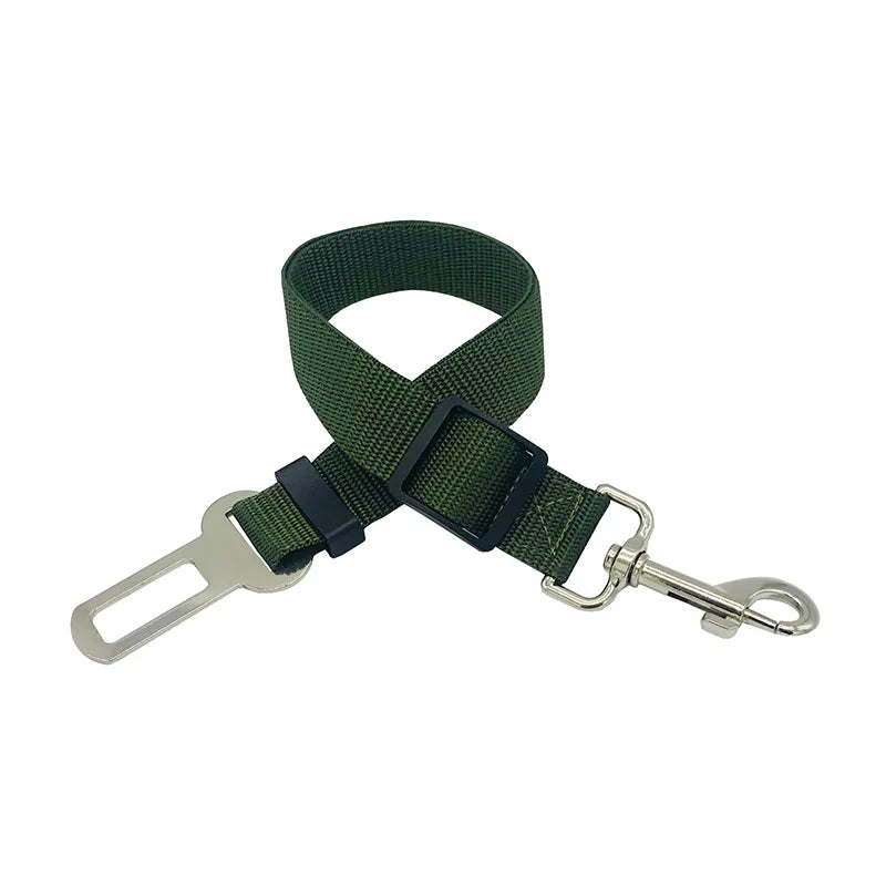 Dog Car Seat Belt: Safety Harness & Leash for Travel