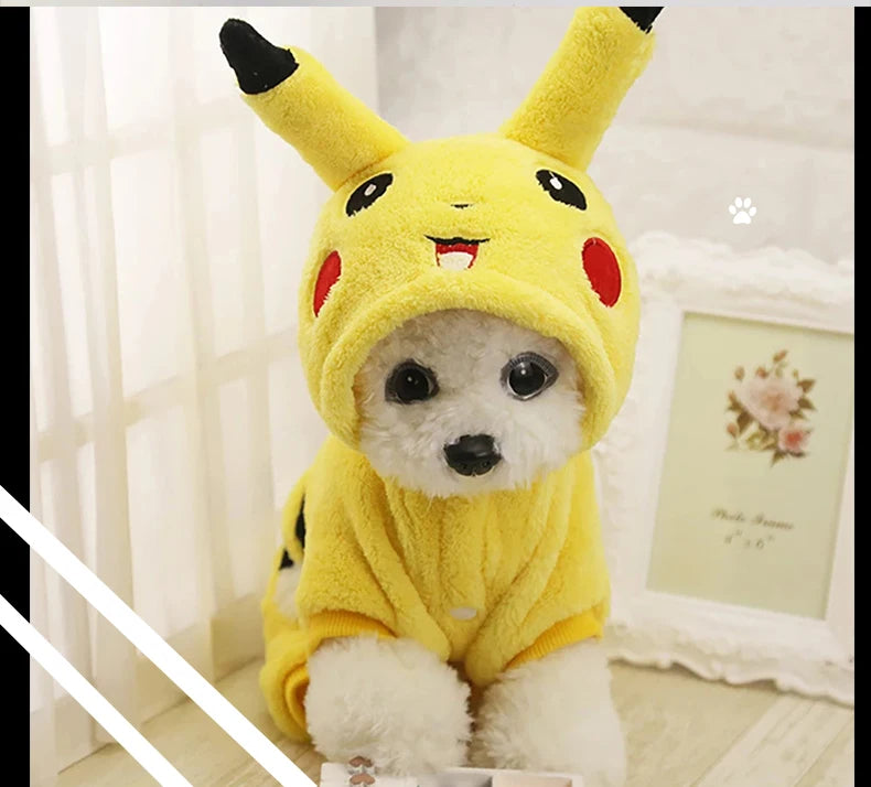 Pikachu Cat Dog Hoodie & Pajamas