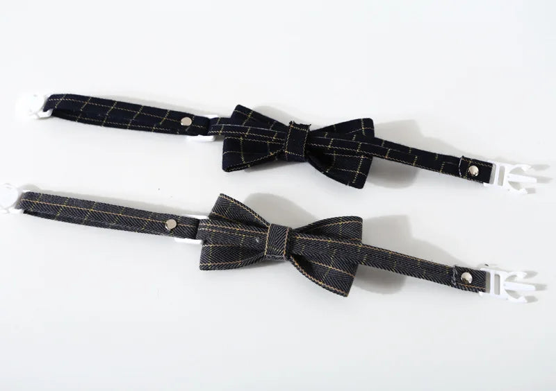 Adjustable Breakaway Cat Collar with Bow Tie & Bell