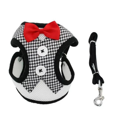 Breathable Vest Harness & Leash Set for Cat Dog