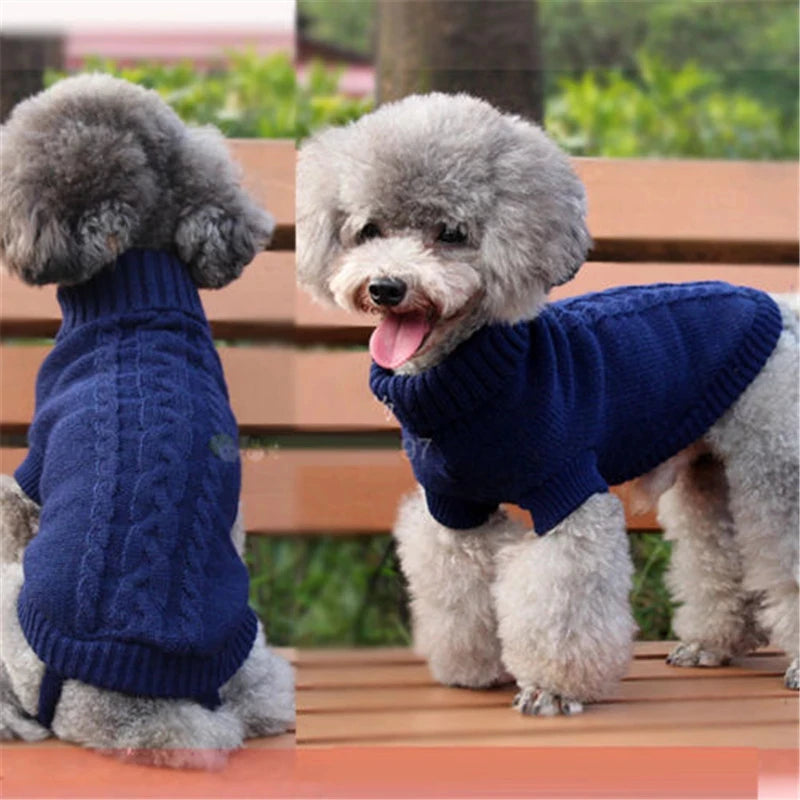 Warm Pet Sweater Coat