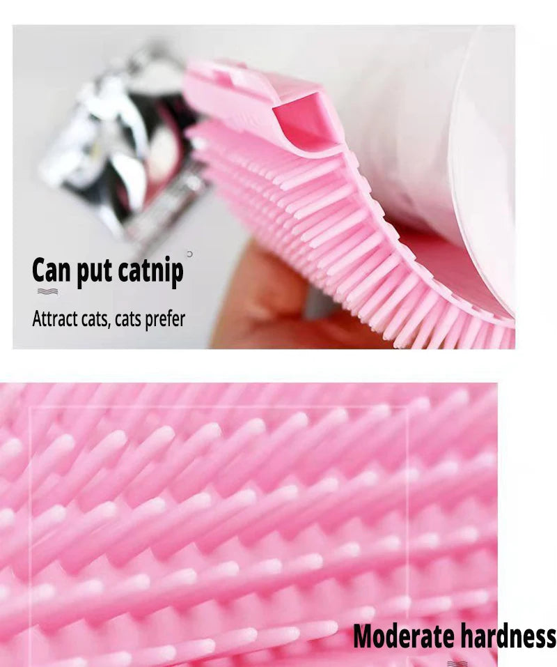 Self-Grooming Pet Brush Corner