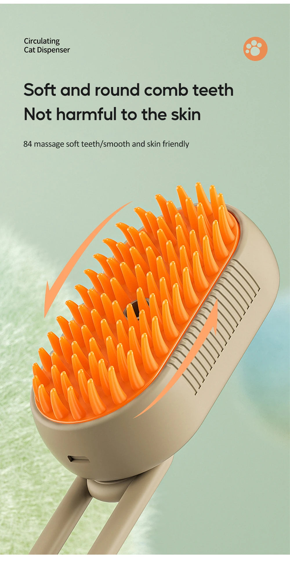 3-in-1 Electric Pet Grooming Brush