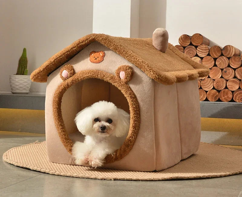 Cozy Foldable Pet Den