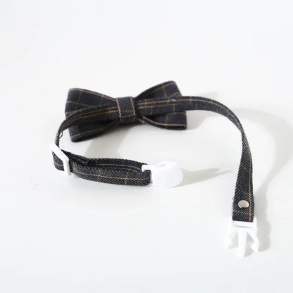 Adjustable Breakaway Cat Collar with Bow Tie & Bell