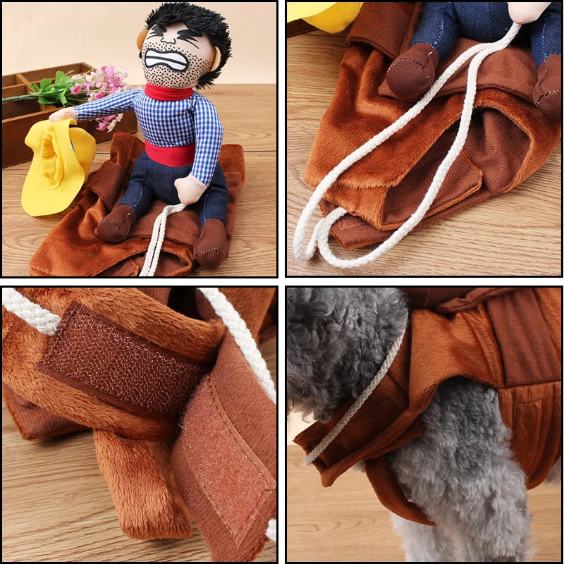 Funny Cowboy Costume for Dogs