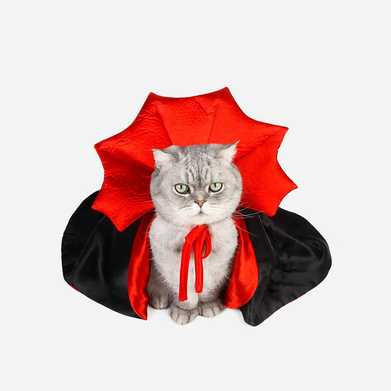 Cute Vampire Cloak Pet Costume