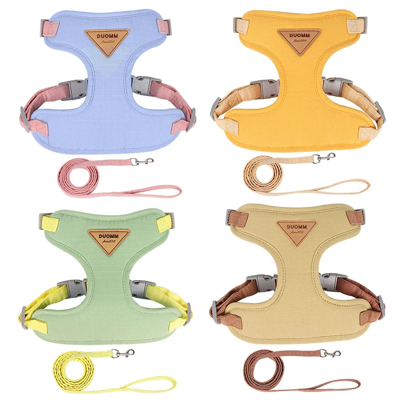 Adjustable Chest Strap Harness & Leash for Small Pets