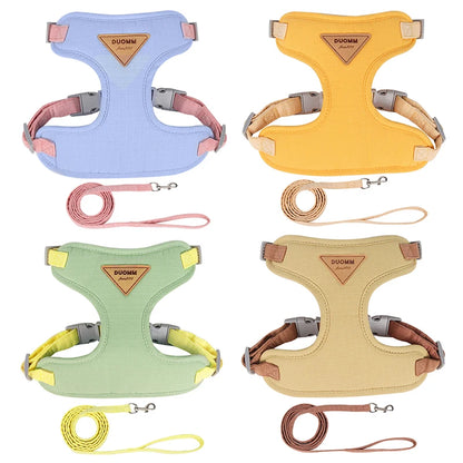 Adjustable Chest Strap Harness & Leash for Small Pets