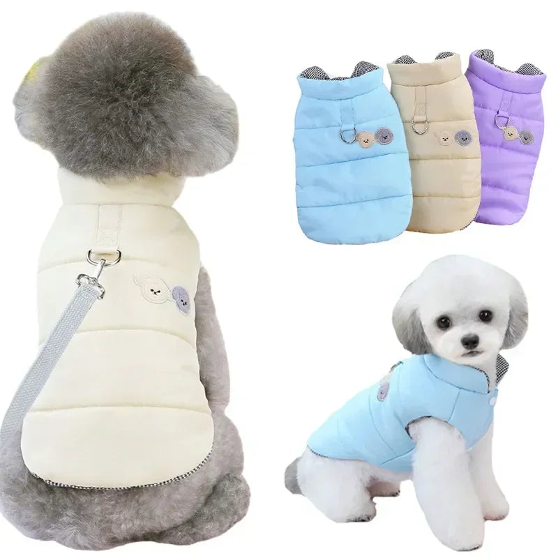 Warm Winter Jacket for Small & Medium Dogs and Cats