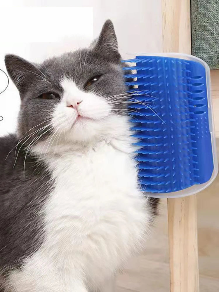 Self-Grooming Pet Brush Corner