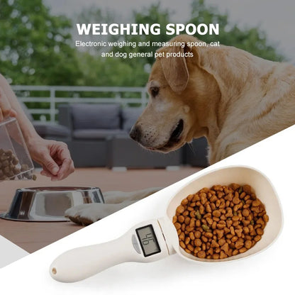 Digital Pet Food Scoop: Electronic Measuring Cup with LED Display