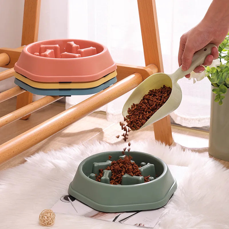 Anti-Choking Pet Feeder Basin