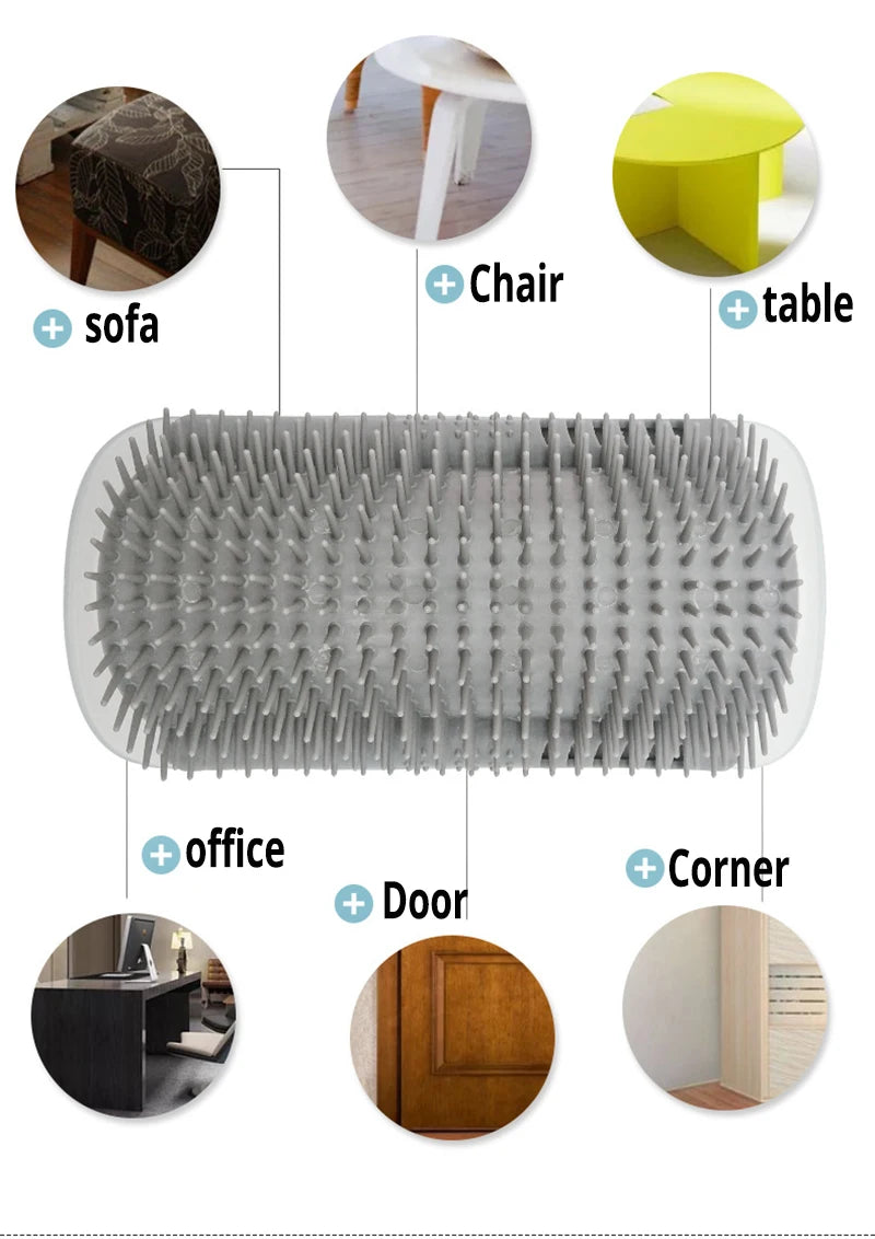 Self-Grooming Pet Brush Corner