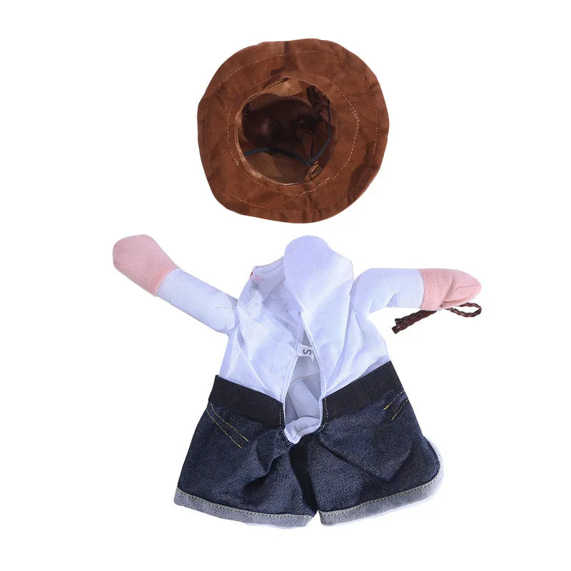 Cowboy Jeans Hoodie Costume for Pets