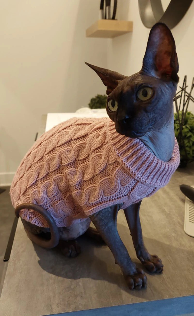 Turtleneck Sweater for Small Dogs and Cats