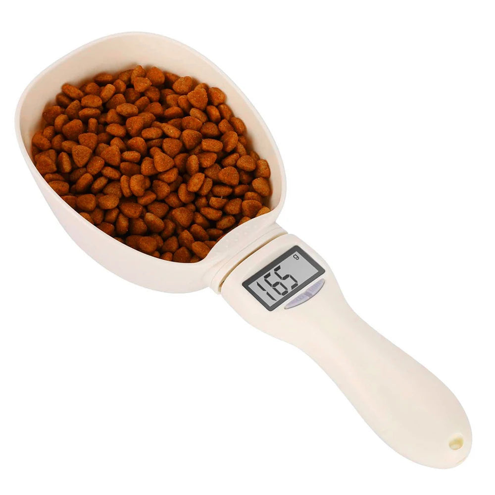 Digital Pet Food Scoop: Electronic Measuring Cup with LED Display