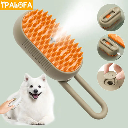 3-in-1 Electric Pet Grooming Brush