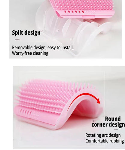 Self-Grooming Pet Brush Corner