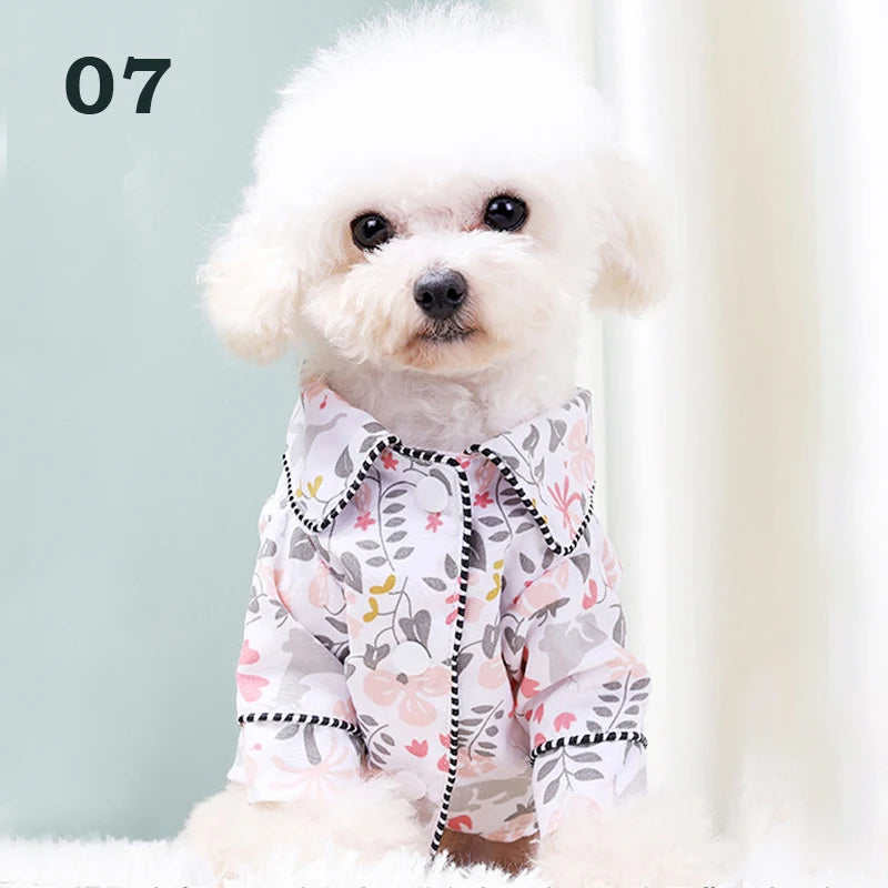 Warmth and Comfort Cat Dog Pajamas