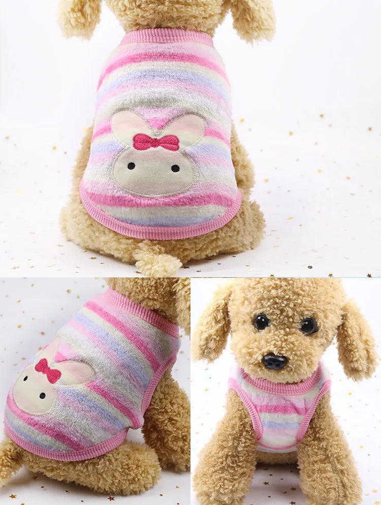 Adorable Fleece Outfits for Small Pets