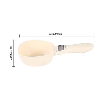 Digital Pet Food Scoop: Electronic Measuring Cup with LED Display