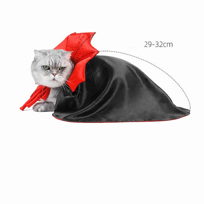 Cute Vampire Cloak Pet Costume