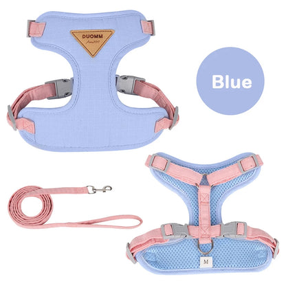 Adjustable Chest Strap Harness & Leash for Small Pets