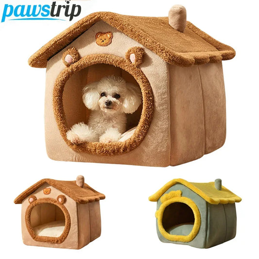 Cozy Foldable Pet Den