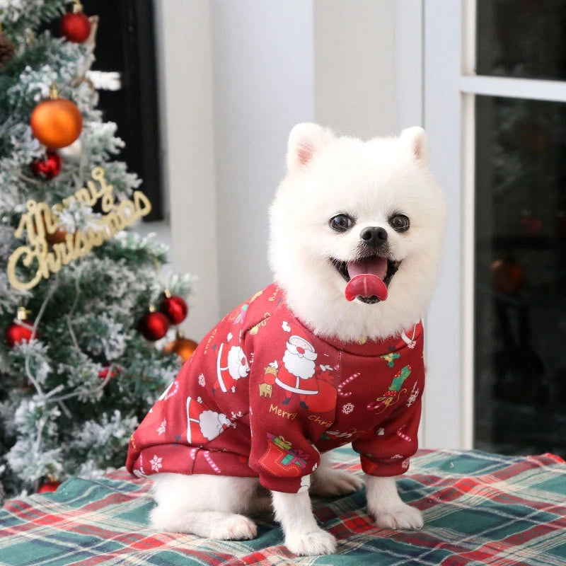 Cozy Christmas Sweatshirt for Dogs & Cats