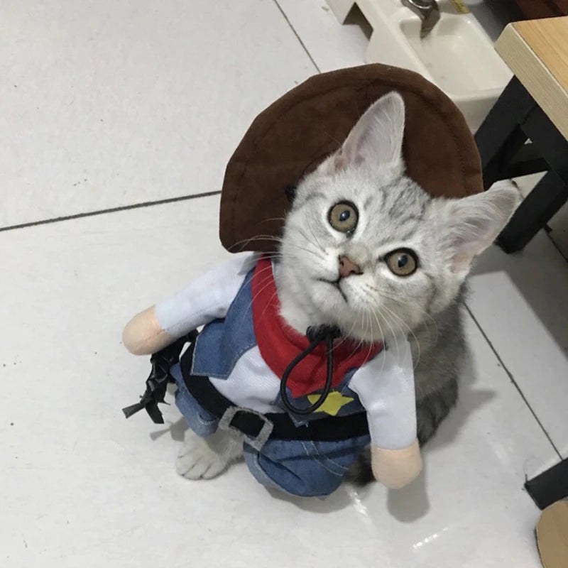 Cowboy Jeans Hoodie Costume for Pets