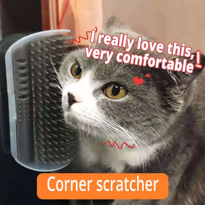 Self-Grooming Pet Brush Corner