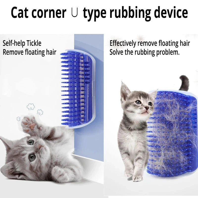 Self-Grooming Pet Brush Corner