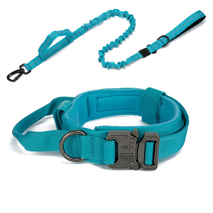 Durable Reflective Large Dog Collar & Leash Set