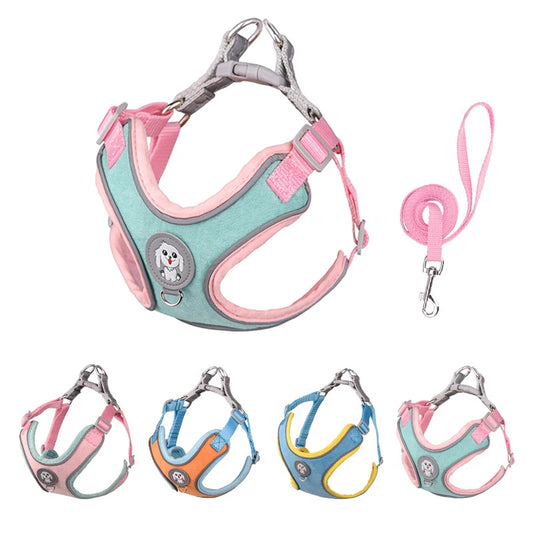 No-Pull Adjustable Dog Harness & Leash Set