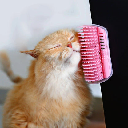 Self-Grooming Pet Brush Corner