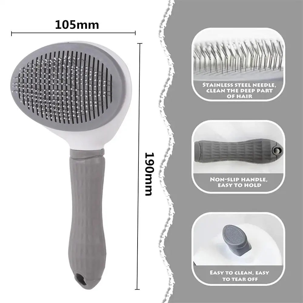 Automatic Pet Hair Remover Comb