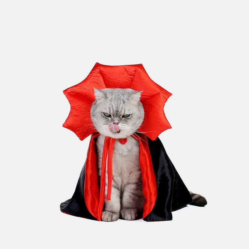 Cute Vampire Cloak Pet Costume