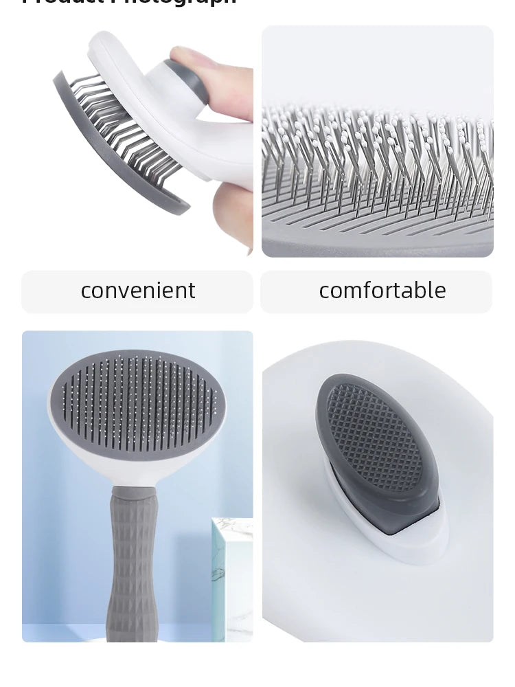 Automatic Pet Hair Remover Comb