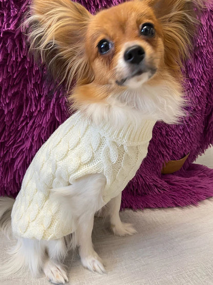 Turtleneck Sweater for Small Dogs and Cats