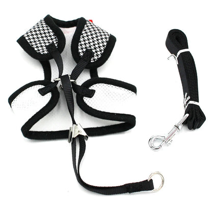 Breathable Vest Harness & Leash Set for Cat Dog