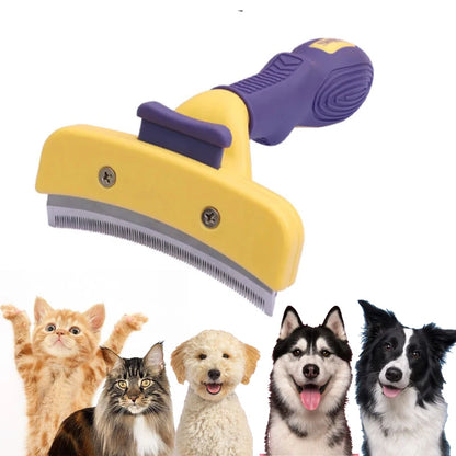 Pro Grooming Brush for Pets: Tangle & Shedding Control