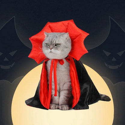 Cute Vampire Cloak Pet Costume