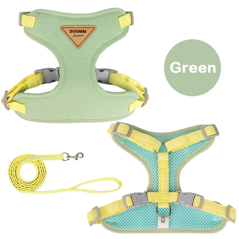 Adjustable Chest Strap Harness & Leash for Small Pets