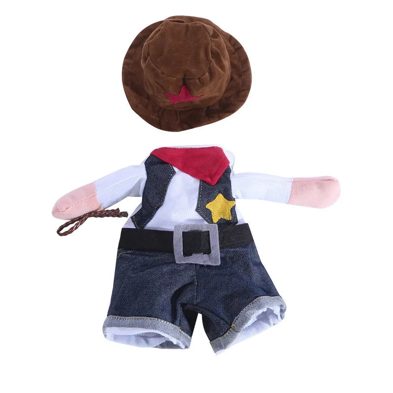 Cowboy Jeans Hoodie Costume for Pets