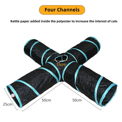 Foldable Cat Adventure Tube