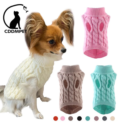 Turtleneck Sweater for Small Dogs and Cats