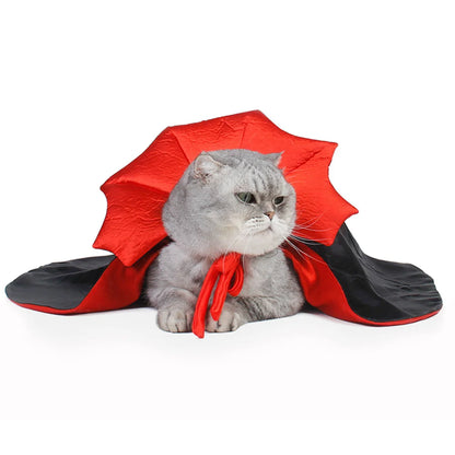 Cute Vampire Cloak Pet Costume